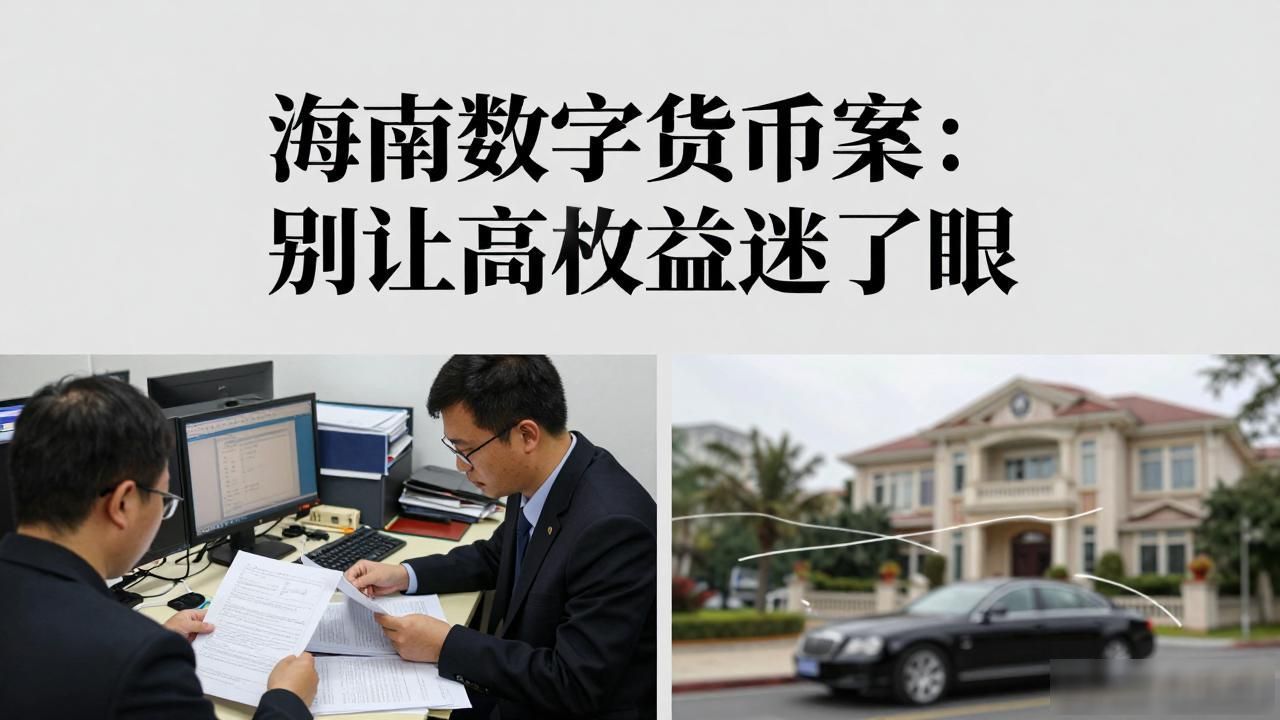 海南数字货币案：别让高收益迷了眼