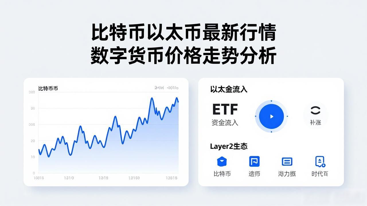 比特币以太坊最新行情 数字货币价格走势分析