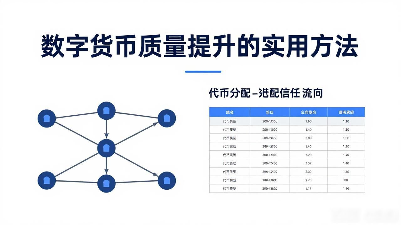 数字货币质量提升的实用方法