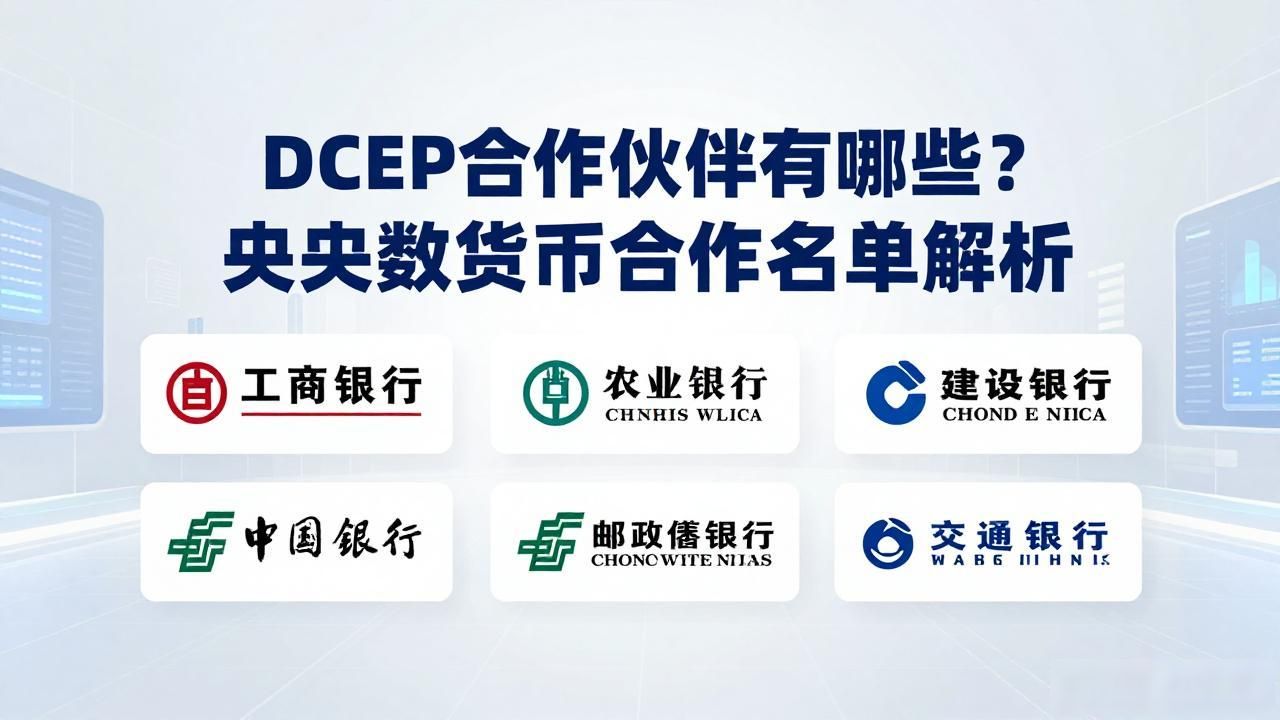 DCEP合作伙伴有哪些？央行数字货币合作名单解析